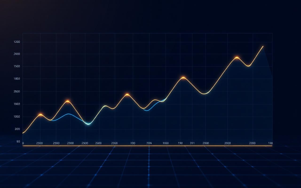 AI graph showing rising student performance after combination realignment